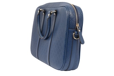 Lot 88 - Gucci Blue Diamante Briefcase