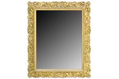 Lot 270 - A circa 1870 Florentine gilt framed mirror