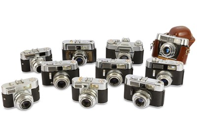Lot 293 - A Box of Voigtlander Cameras
