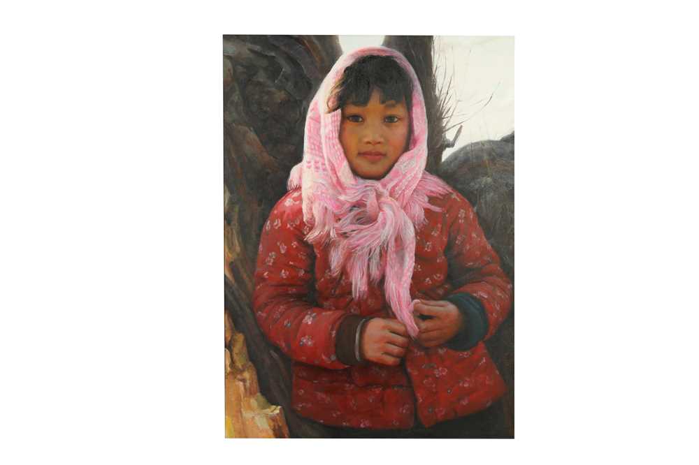 Lot 69 - LIU YUANSHOU (1967 –). A PORTRAIT OF A GIRL.