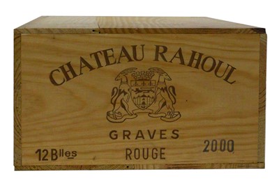 Lot 77 - Chateau Rahoul, Graves 2000