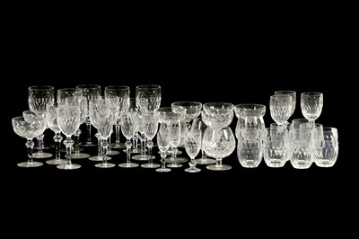 Lot 405 - A part suite of Waterford crystal, mainly in the 'Carraghmore' pattern