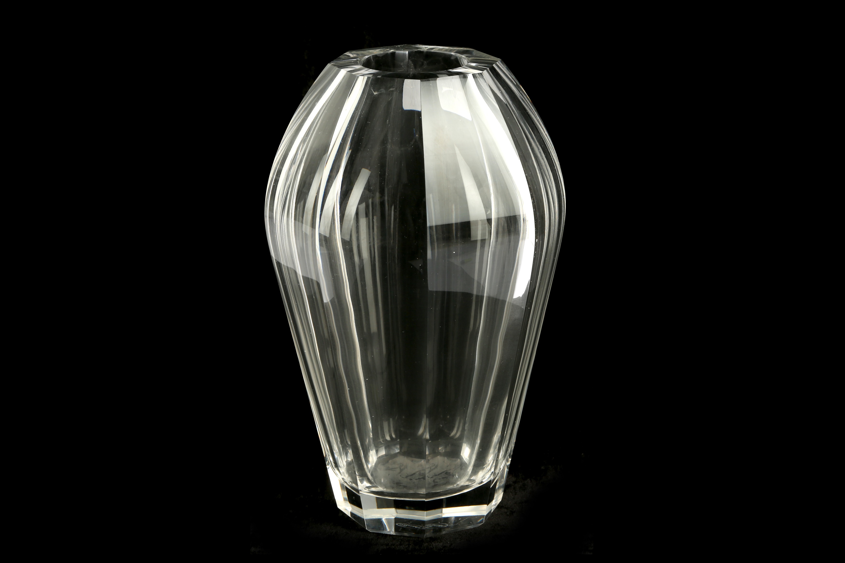 Lot 84 A Moser Crystal Vase