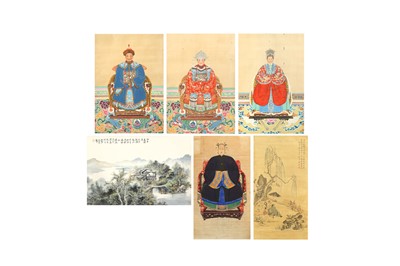 Lot 777 - A GROUP OF CHINESE PAINTINGS