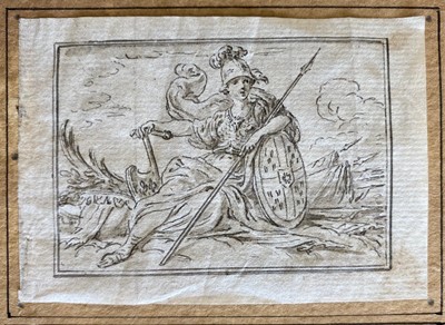 Lot 175 - HUBERT-FRANCOIS  GRAVELOT (PARIS 1699-1773)