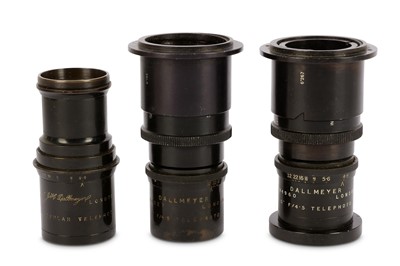 Lot 323 - A Group of Three Dallmeyer Telephoto Lens