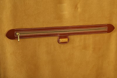 Lot 207 - A GUCCI VINTAGE ROLLING STEAMER TRUNK