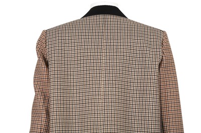 Lot 203 - Celine Brown Tweed Coat - Size 40