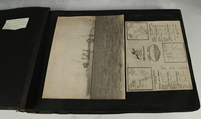 Lot 9 - A photo album H.M.S. Dorsetshire, South Africa...