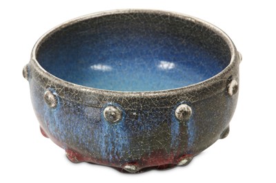 Lot 188 - A CHINESE FLAMBÉ-GLAZED WASHER.