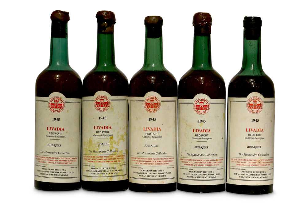 Lot 590 - Livadia Red Port (Cabernet Sauvignon) 1945 from the Massandra Collection