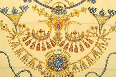 Lot 143 - Hermes 'Parures des Sables' Silk Scarf