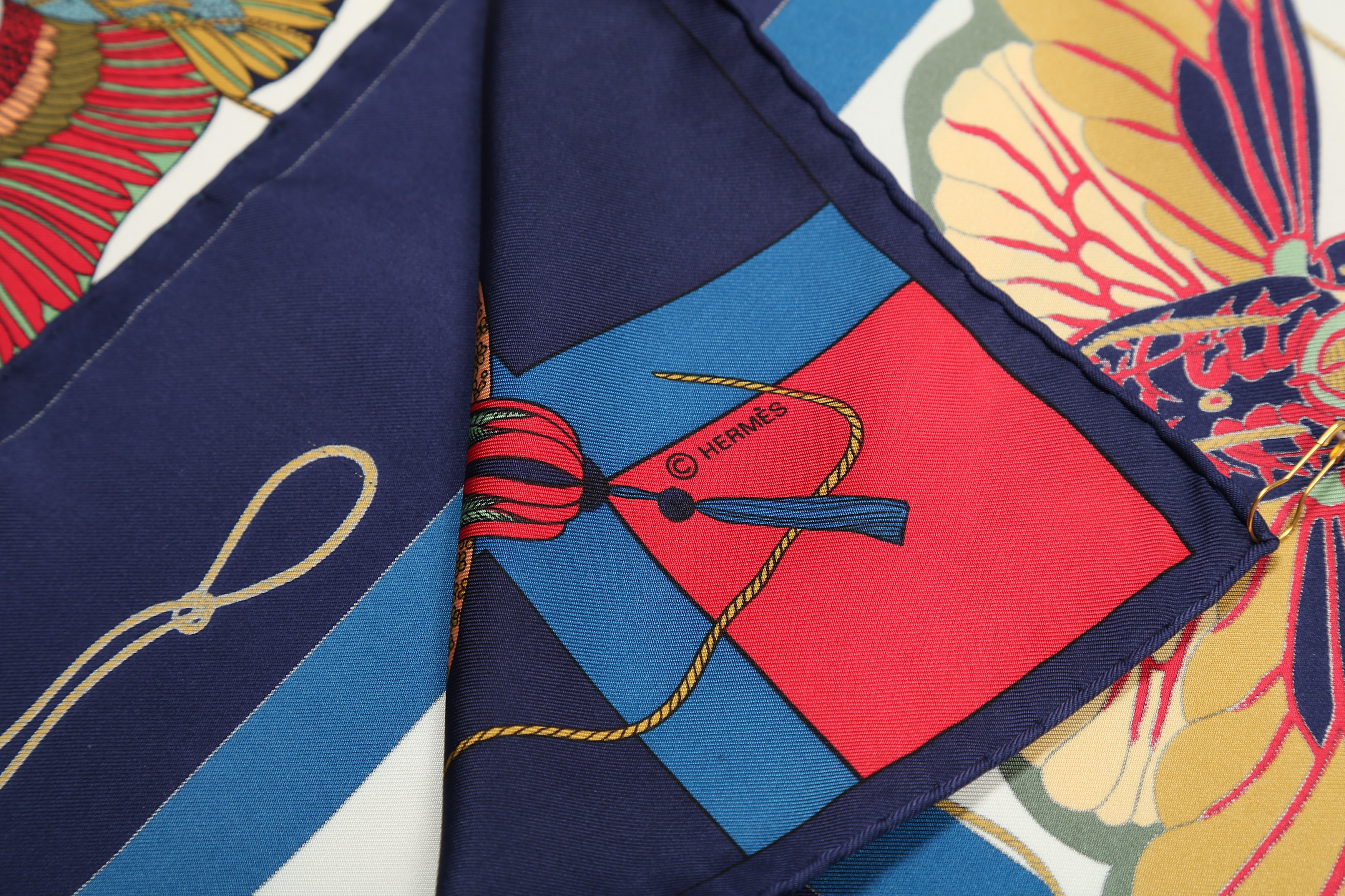 Lot 101 - Hermes 'Soies Volantes' Silk Scarf