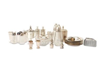 Lot 76 - A large collection of silver plated tableware