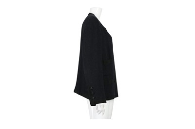 Lot 94 - Chanel Dark Blue Jacket - Size 46