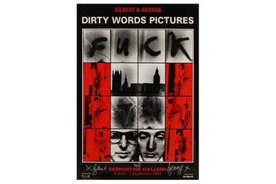 Lot 364 - Gilbert and George (British duo, b.1953 & 1952) Dirty Words Pictures