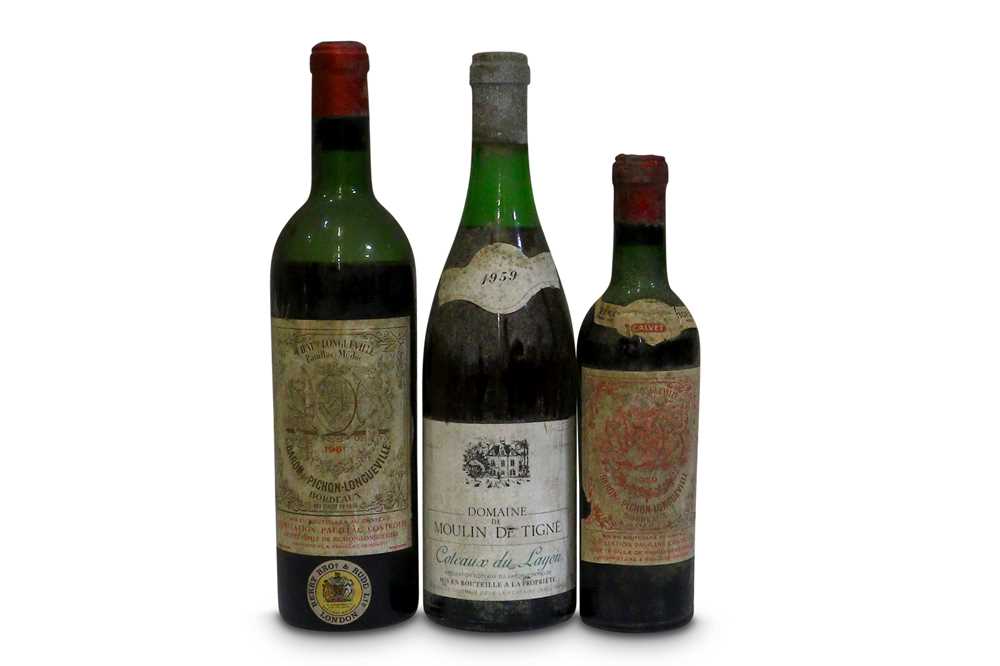 Lot 222 - A Pair of 60 year old French wines