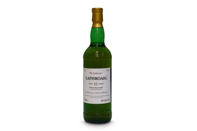 Lot 910 - Laphroaig 16 year old “The Syndicate” Bottling - (Cask No. 9201)