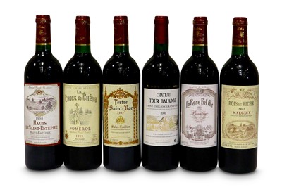 Lot 150 - Bordeaux Selection Wooden Case