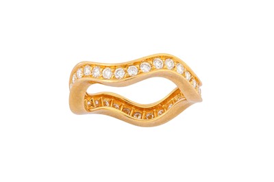Lot 30 - A diamond eternity ring, by Cartier