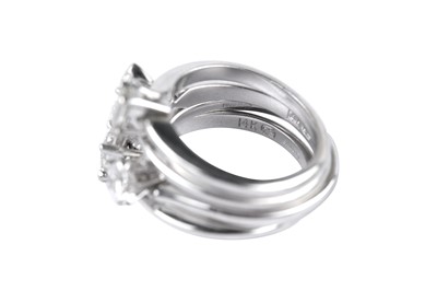 Lot 89 - Four diamond-set single-stone rings