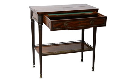Lot 308 - A French Directoire mahogany ladies writing desk