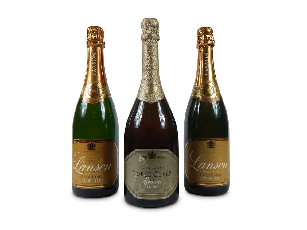 Lot 87 - Assorted Lanson Champagnes