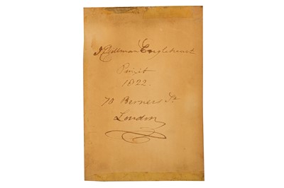 Lot 335 - JOHN COX DILLMAN ENGLEHEART (1784 - 1862)