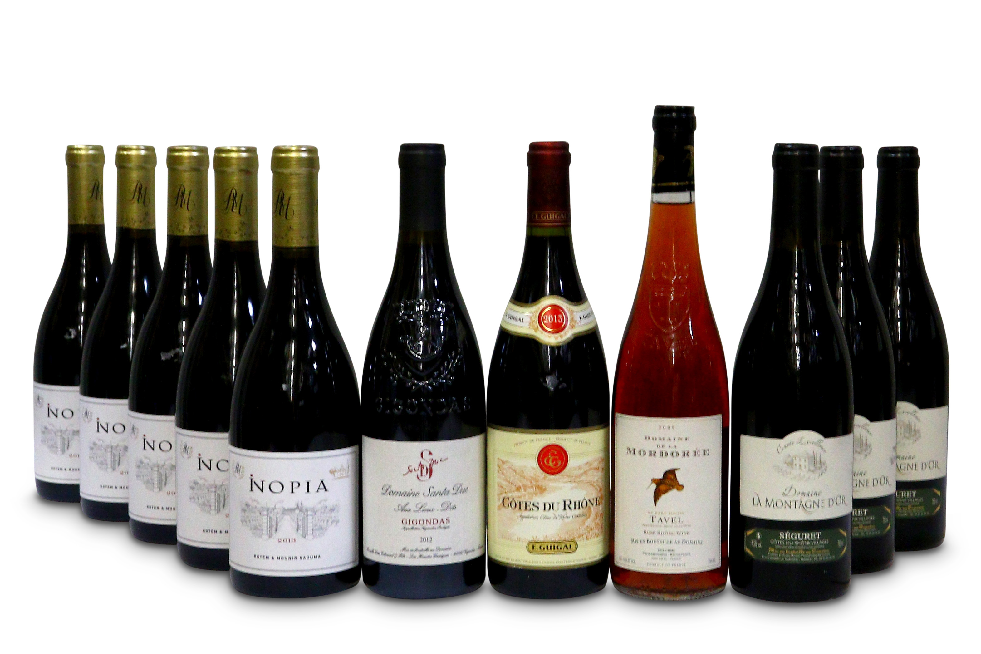 Lot 211 Assorted Rhone Wines