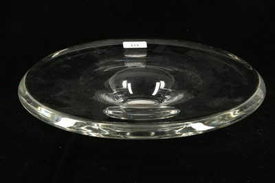 Lot 414 - A mid 20th Century  Scandinavian glass centrepiece or fruitbowl
