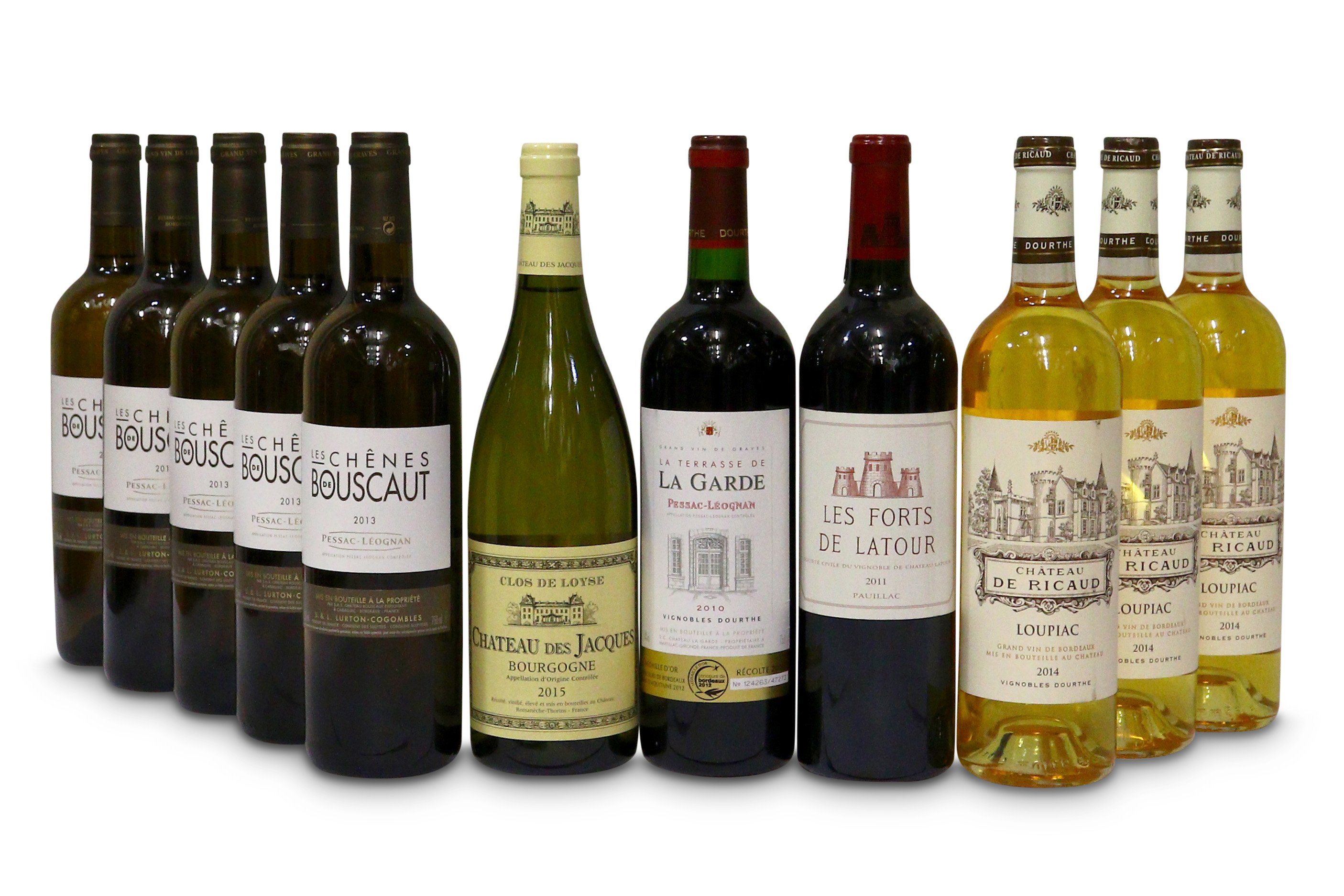 Lot 418 Assorted French Whites
