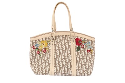 Lot 230 - Christian Dior Monogram Embroidered Tote