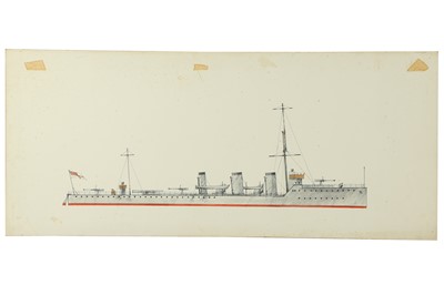 Lot 170 - Ridley (Trevor) A collection of eleven ship illustrations