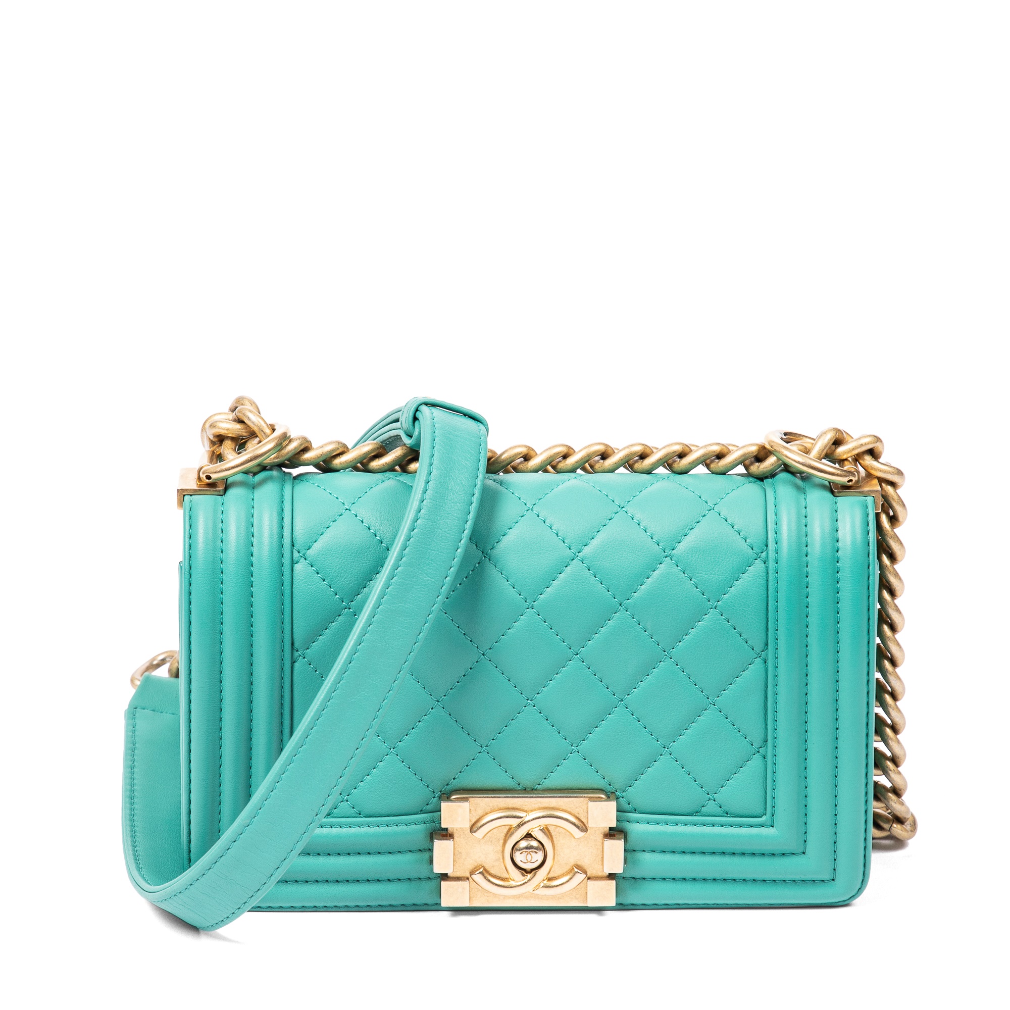 Sold at Auction: Paris Edinburgh Double Flap Chanel Purse Tri Color