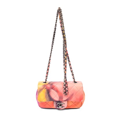 Lot 42 - Chanel Flower Power Multicolour Mini Flap Bag