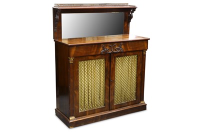 Lot 562 - A William IV rosewood chiffonier