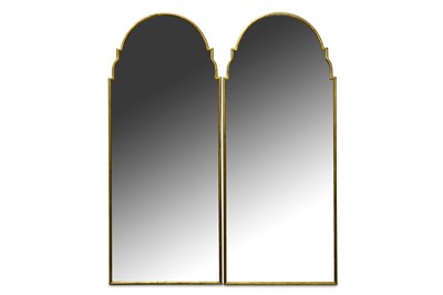 Lot 573 - A pair of mid 20th Century Venetian design wall mirrors