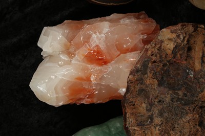 Lot 37 - A small collection of mineral crystals and...