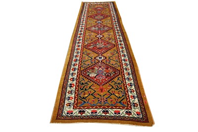 Lot 58 - AN ANTIQUE SERAB RUNNER, NORTH-WEST PERSIA