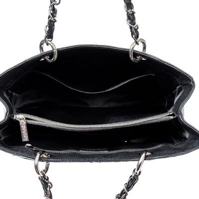 Lot 350 - Chanel Black Caviar Leather Grand Shopper Tote (GST)