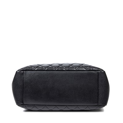 Lot 350 - Chanel Black Caviar Leather Grand Shopper Tote (GST)