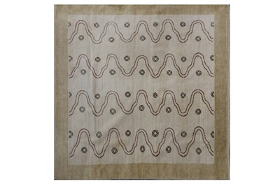 Lot 515 - A contemporary hand woven wool rug