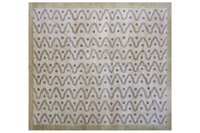 Lot 516 - A contemporary hand woven wool carpet