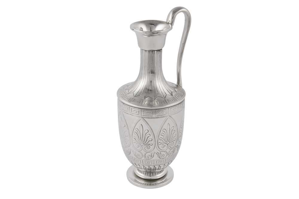 Lot 28 - An early Victorian sterling silver vase