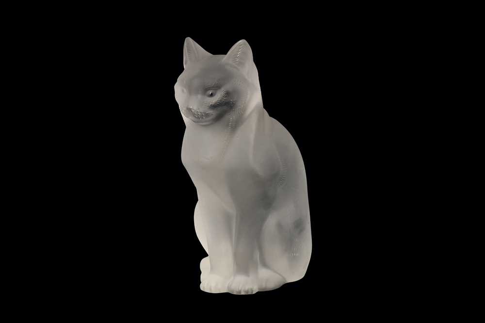 Lot 78 A Lalique Frosted Glass Figure Of A Seated Lot 78 A Lalique Frosted Glass Figure Of A Seated