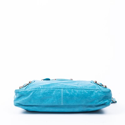 Lot 224 - Balenciaga Teal Blue First Bag
