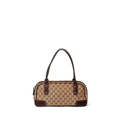 Lot 33 - Gucci Monogram Princy Boston Shoulder Bag