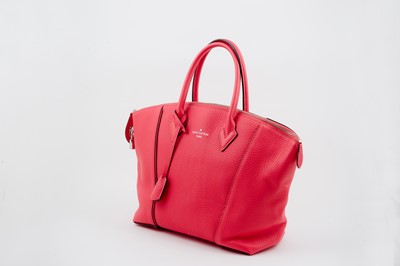 Lot 43 - Louis Vuitton Pink Leather Lockit PM