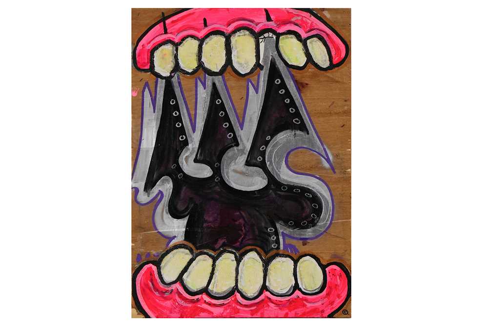 Lot 222 - James Jessop x Burning Candy Crew, 'Trident Toof'