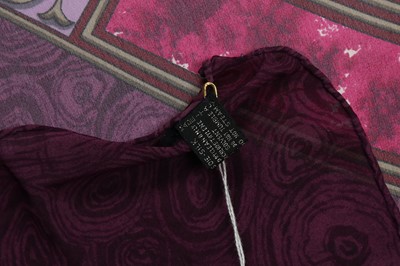 Lot 55 - Gianni Versace Printed Silk Scarf